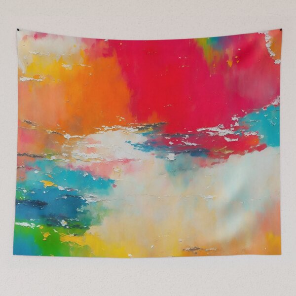 Item preview, Vibrant Expressions: Abstract Texture designed and sold by LeonAndrewRazon.