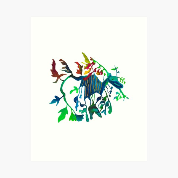 Leafy Sea Dragon Art Prints for Sale