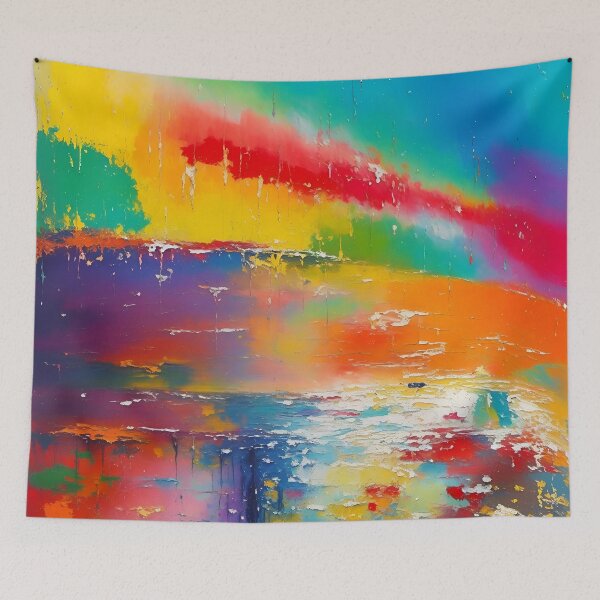 Item preview, Vibrant Expressions: Abstract Texture designed and sold by LeonAndrewRazon.