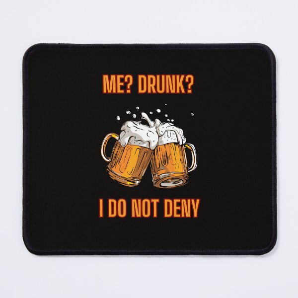 Item preview, Me Drunk Beer Funny Quotes designed and sold by Avenius Graphics.