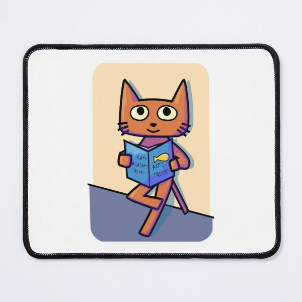 Item preview, CATS AGAINST TRUMP STICKERS designed and sold by Nyome Afrique Art & Designs .