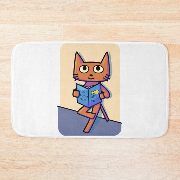 Item preview, CATS AGAINST TRUMP STICKERS designed and sold by Nyome Afrique Art & Designs .