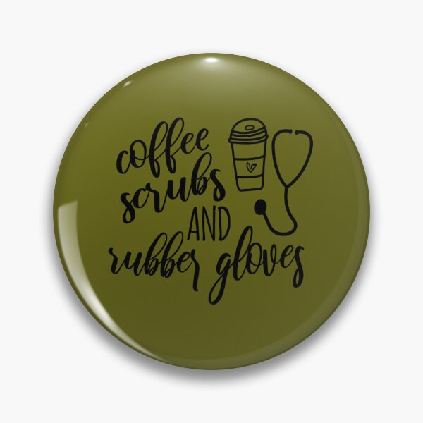 Item preview, Nurse Coffee Scrubs and Rubber Gloves 	 	 designed and sold by qxfaxkzeun85.