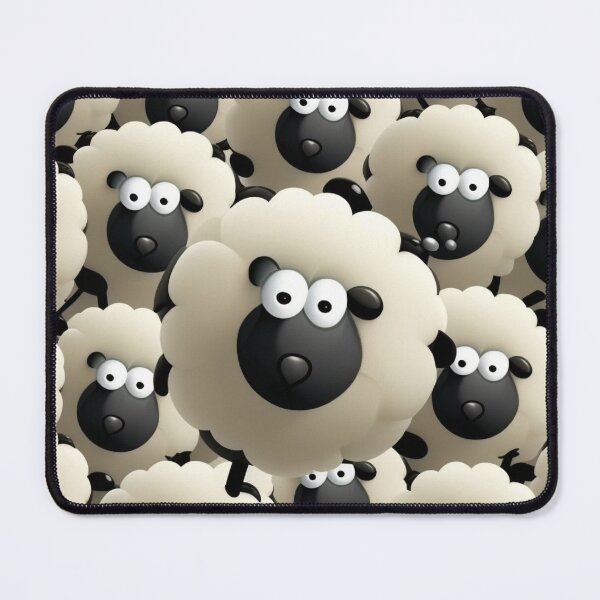 Item preview, Sheep, pattern designed and sold by Ellimade.