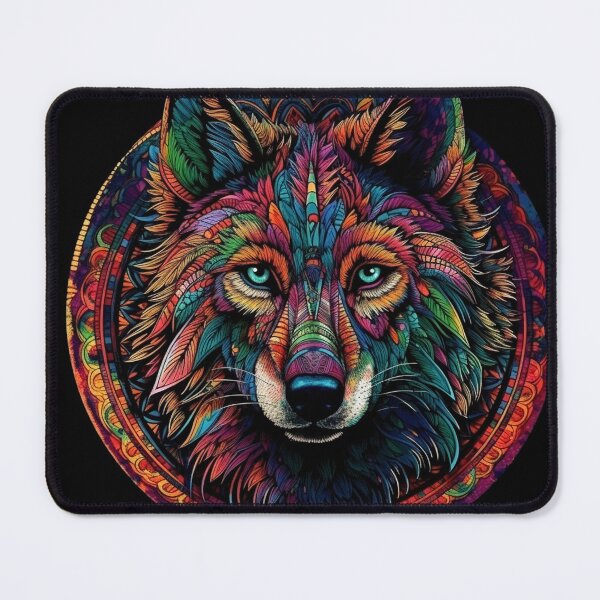 Artikelvorschau, Ayahuasca-Wolf entworfen und verkauft von bysilvaart.