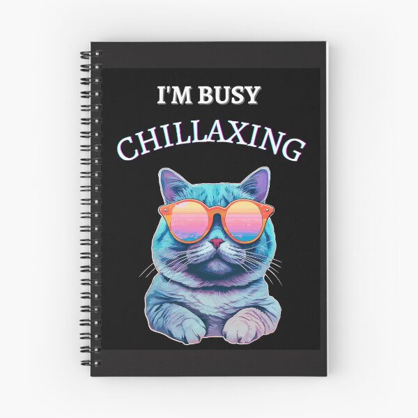 Item preview, I'm Busy Chillaxing designed and sold by Planet Agora.
