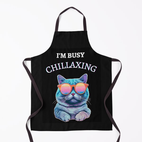 Item preview, I'm Busy Chillaxing designed and sold by Planet Agora.