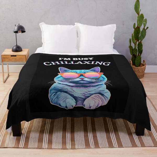 Item preview, I'm Busy Chillaxing designed and sold by Planet Agora.