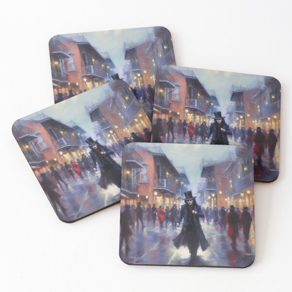 Item preview, a Vampire on Bourbon Street large background designed and sold by stevepmp.