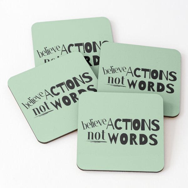 Item preview, Believe Actions Not Words designed and sold by JCRifton.