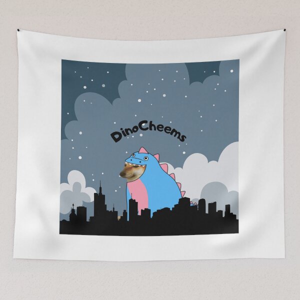 Item preview, Dinocheems in the city dino cheems designed and sold by 413-Designs.