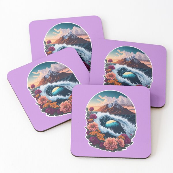 Item preview, Steep Refuge: Boundless Beauty in Seas and Mountains" designed and sold by ArtisticSparkle.