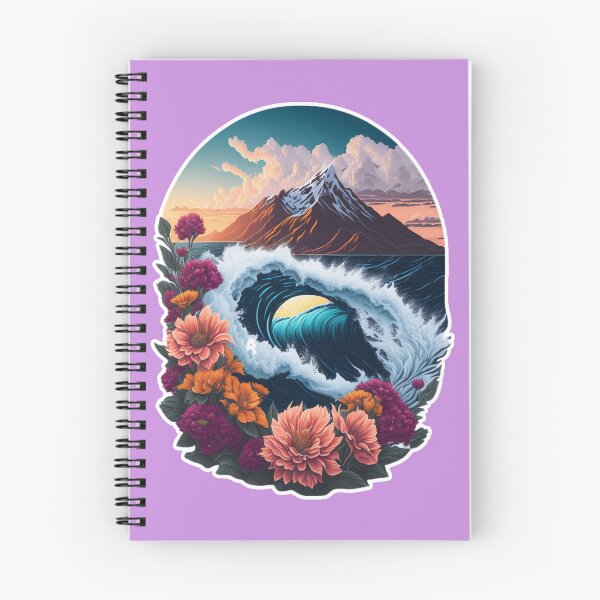 Item preview, Steep Refuge: Boundless Beauty in Seas and Mountains" designed and sold by ArtisticSparkle.