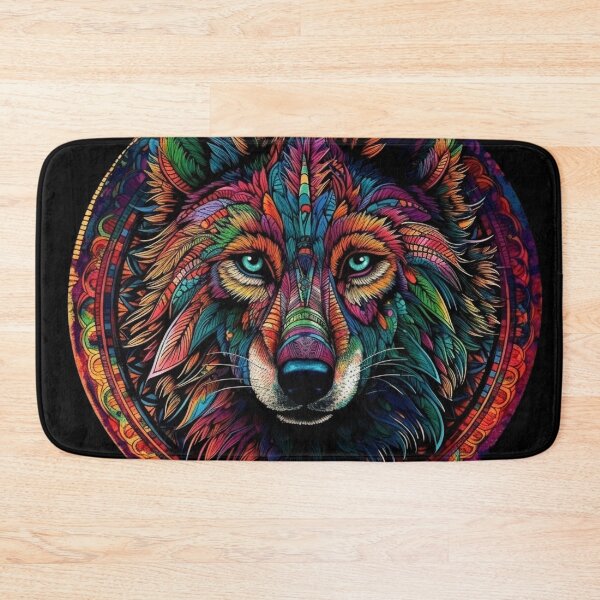 Item preview, wolf ayahuasca designed and sold by bysilvaart.