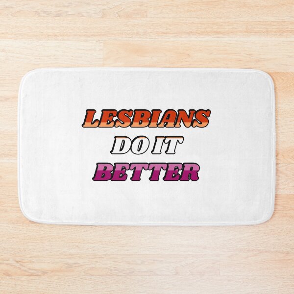 Item preview, Lesbians do it better - Lesbian pride flag colors designed and sold by Inspirationmotivation.