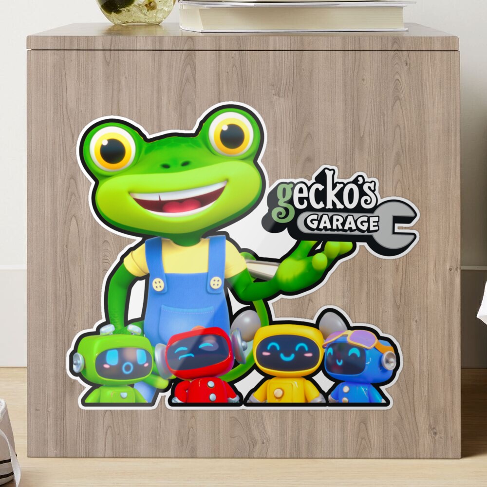 Gecko Garage, Gecko Garage GG. Gifts for children, Blue backpacks for  children Throw Blanket for Sale by Mycutedesings-1