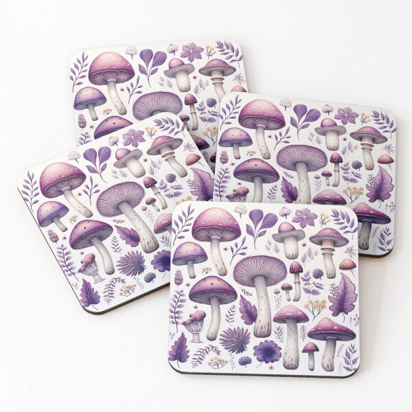Item preview, Purple shrooms designed and sold by Inkaput.