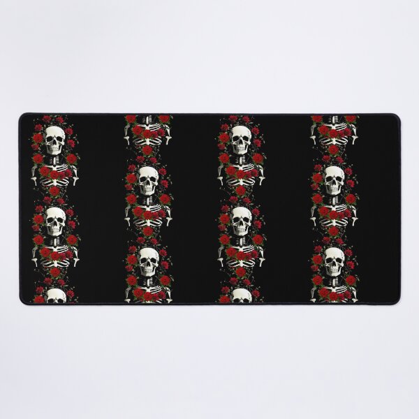 Item preview, Skeleton with Roses Design, Cool Skeleton Print on a Dark Background. designed and sold by TGAL2.