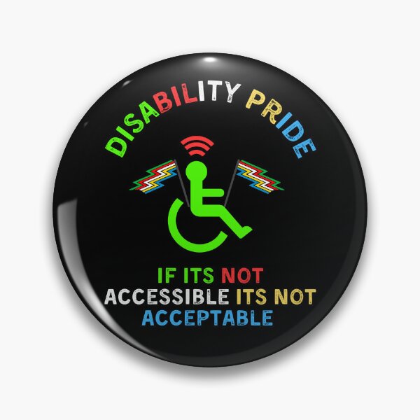 Item preview, Disability Pride Flag designed and sold by WoodburyLake.