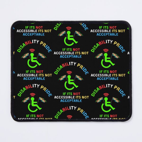 Item preview, Disability Pride Flag designed and sold by WoodburyLake.