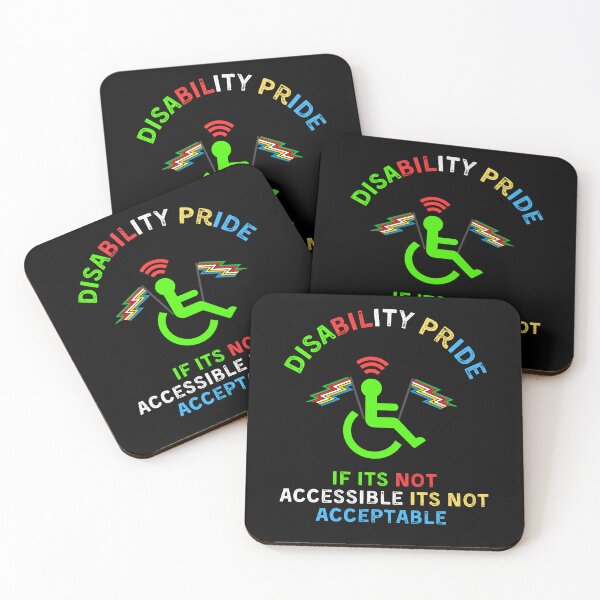 Item preview, Disability Pride Flag designed and sold by WoodburyLake.