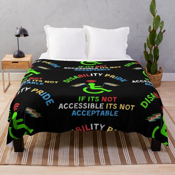 Item preview, Disability Pride Flag designed and sold by WoodburyLake.
