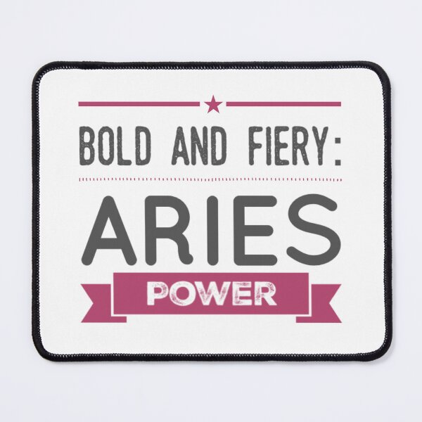 Item preview, Bold and Fiery aries power designed and sold by JOY STORE 45.