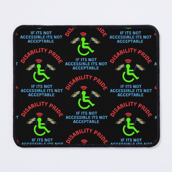 Item preview, Disability Pride Flag designed and sold by WoodburyLake.