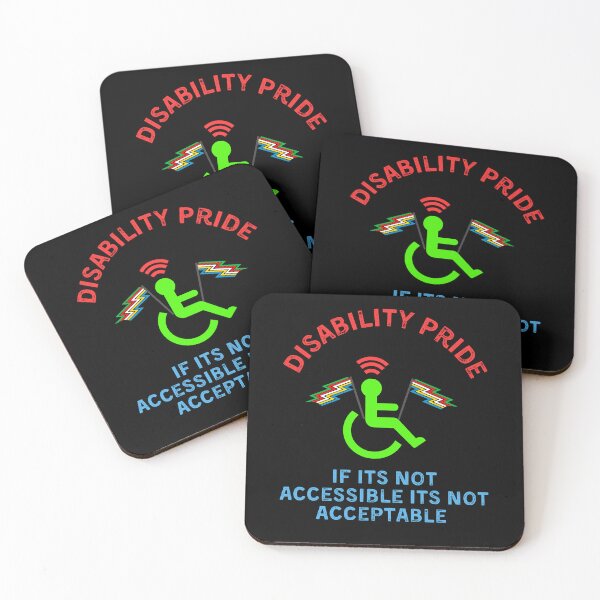 Item preview, Disability Pride Flag designed and sold by WoodburyLake.
