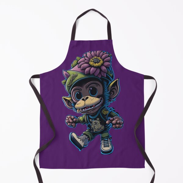 Item preview, Leonardo evil monkey designed and sold by Gigglyvibes.