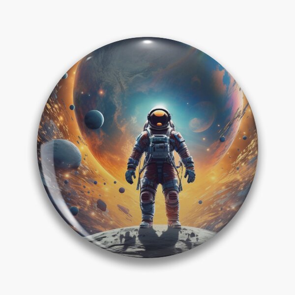 Item preview, Abstract austronaut designed and sold by Carbon-Beaver.