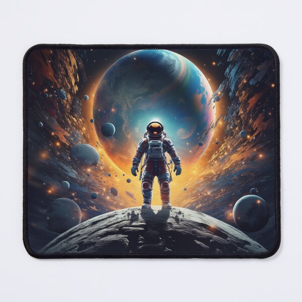 Item preview, Abstract austronaut designed and sold by Carbon-Beaver.