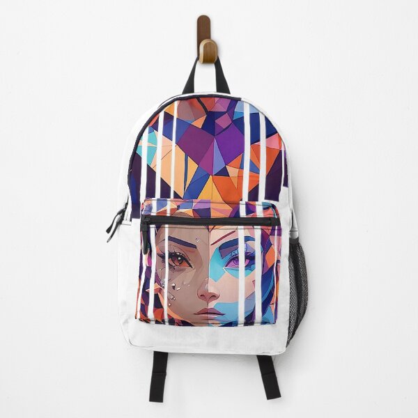 Item preview, A beautiful woman in geometric design designed and sold by njokindegwa.