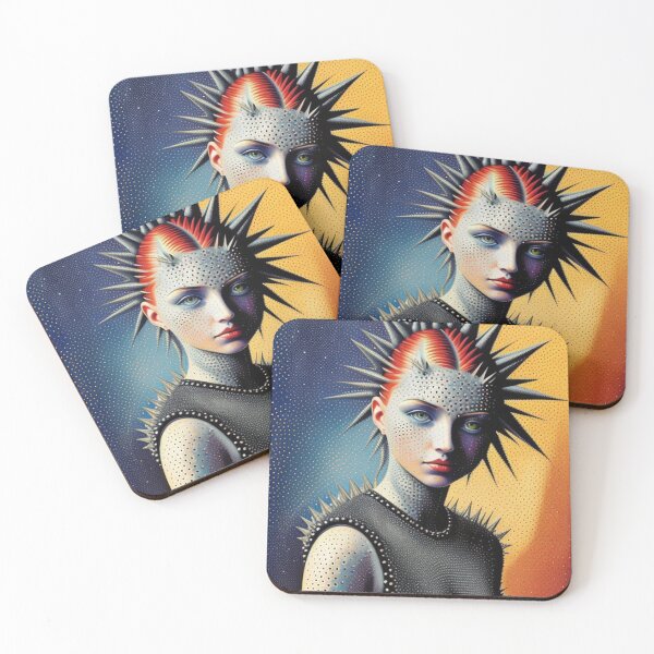 Item preview, Spiky chick designed and sold by Roxburylane.