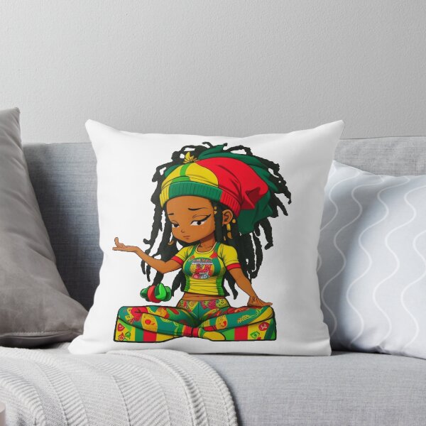 Artikelvorschau, Reggae-Yoga-Mädchen entworfen und verkauft von reggaeartgifts.