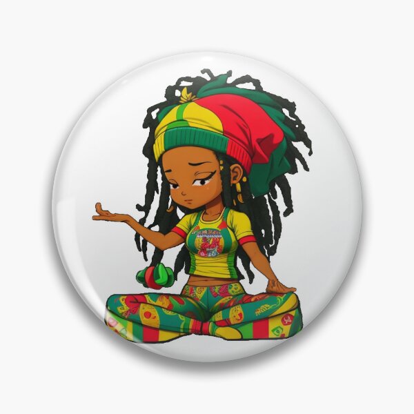 Item preview, Reggae Yoga Girl designed and sold by reggaeartgifts.