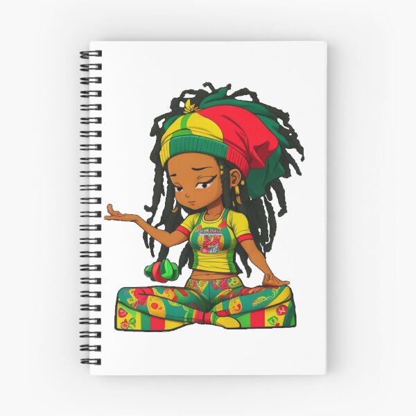 Item preview, Reggae Yoga Girl designed and sold by reggaeartgifts.