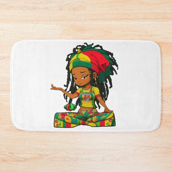 Item preview, Reggae Yoga Girl designed and sold by reggaeartgifts.