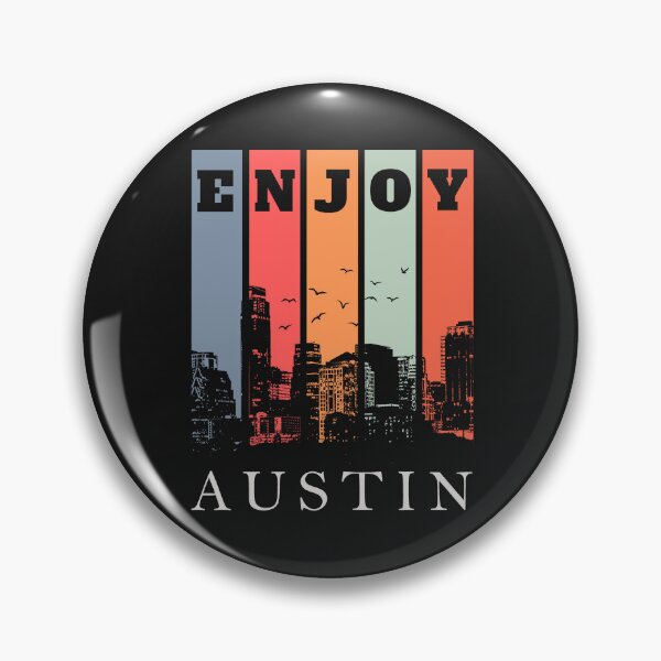 Aperçu de l'œuvre Profitez d'Austin Texas City Skyline créée et vendue par Cinderisk.