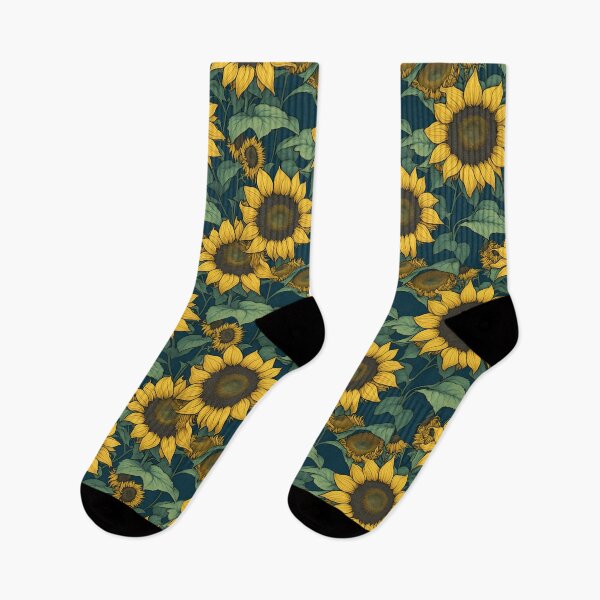 Item preview, Sunflowers in the filed designed and sold by humairadesigns1.