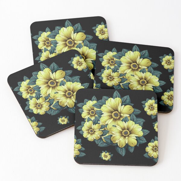 Item preview, Cute Pastel Yellow Hawaiian Hibiscus Flower Pattern designed and sold by IHeartArts.