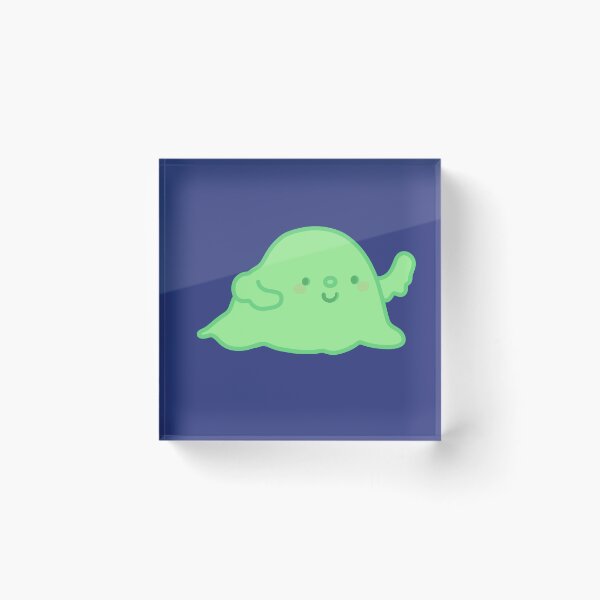 Item preview, Norvell the glowing slime from outer space designed and sold by JupiterrDraws.