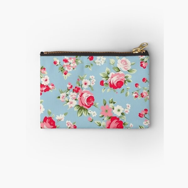 Item preview, Pretty White Floral Vintage Roses Pattern designed and sold by Sir Meow Meow.