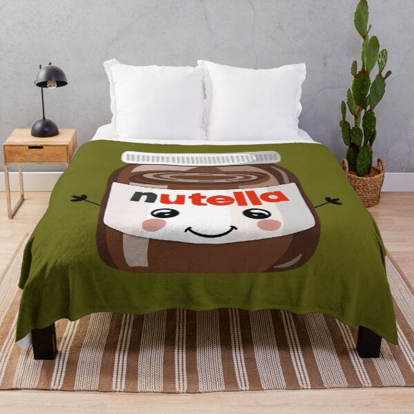 Item preview, Nutella Cutie Throw Blanket designed and sold by qxfaxkzeun85.