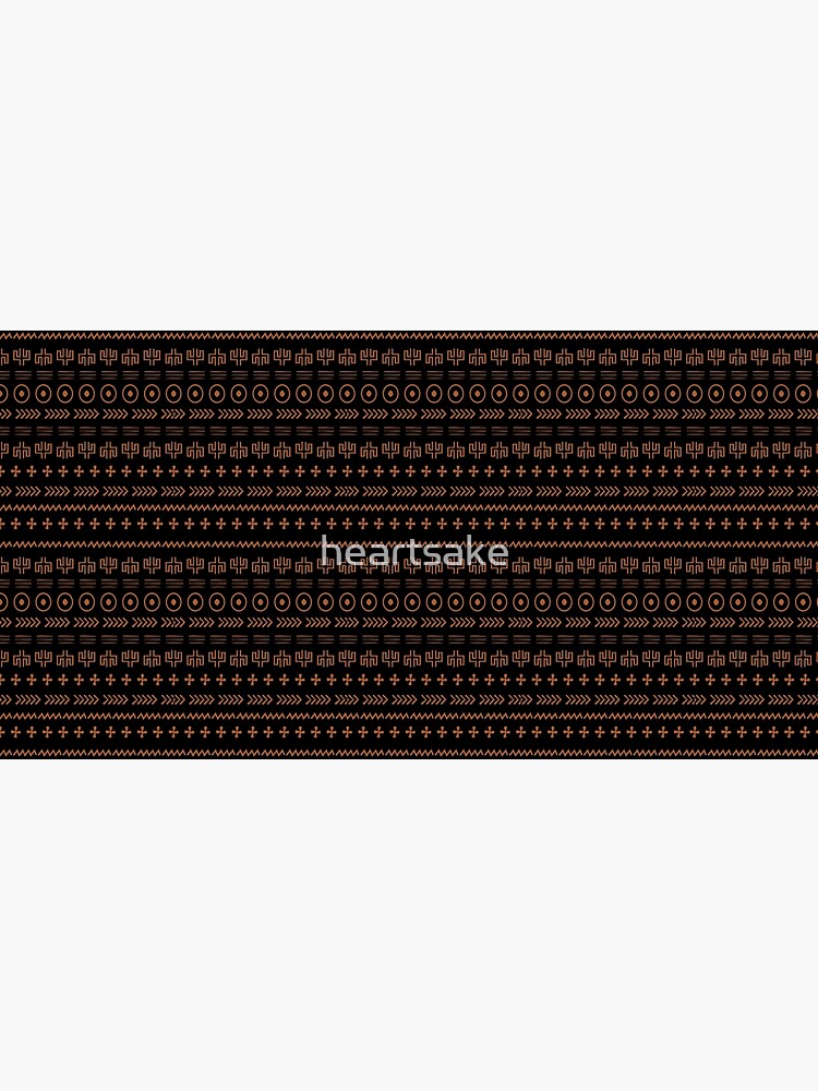 Thumbnail 5 of 5, Mouse Pad, Modern Boho Ethnic Mudcloth Pattern designed and sold by heartsake.