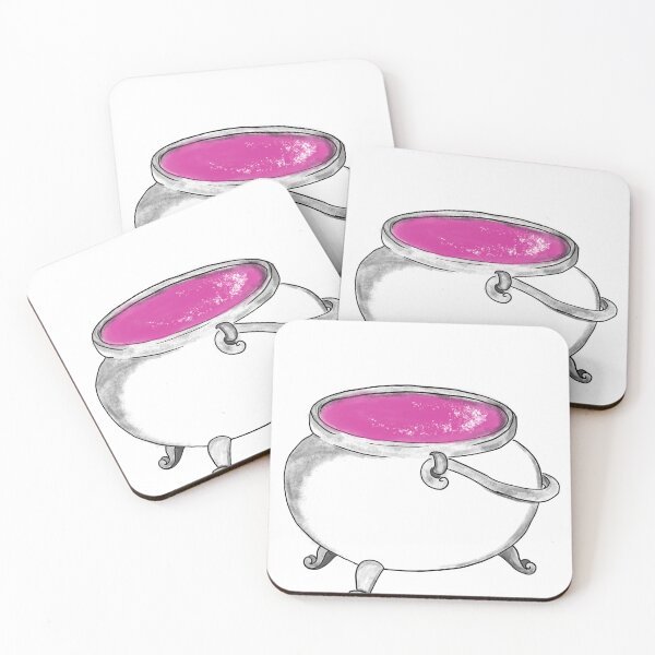 Item preview, Barbiecore cauldron designed and sold by Rae Raged Art.