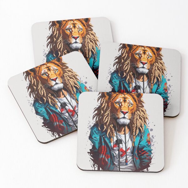 Item preview, Rasta Lion designed and sold by Kraneo-shop.