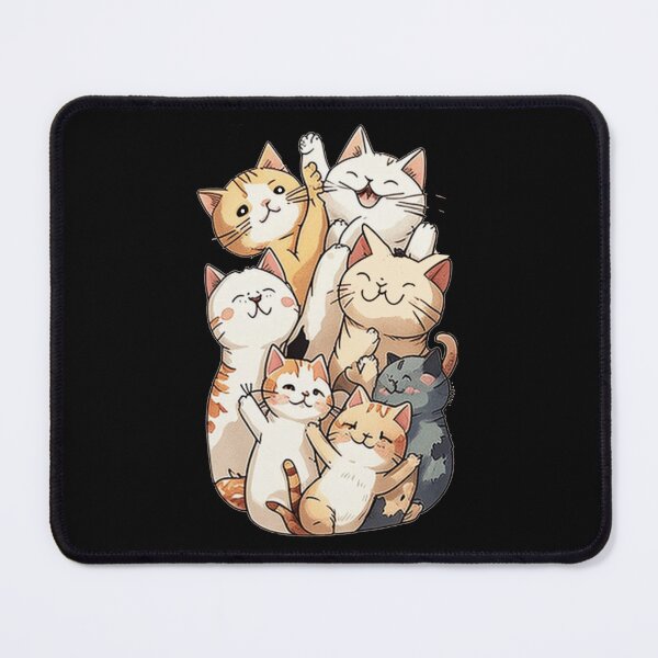 Item preview, cartoon cat group photo designed and sold by BuxomBabe21.