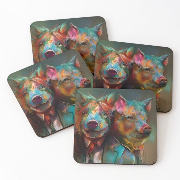 Item preview, Pigs in Town designed and sold by Pjay McConnell.