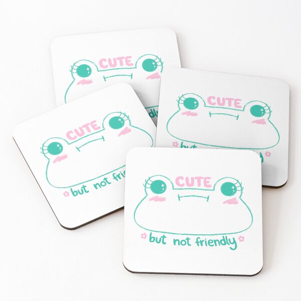 Item preview, Cute but not friendly frog designed and sold by hellohappy.